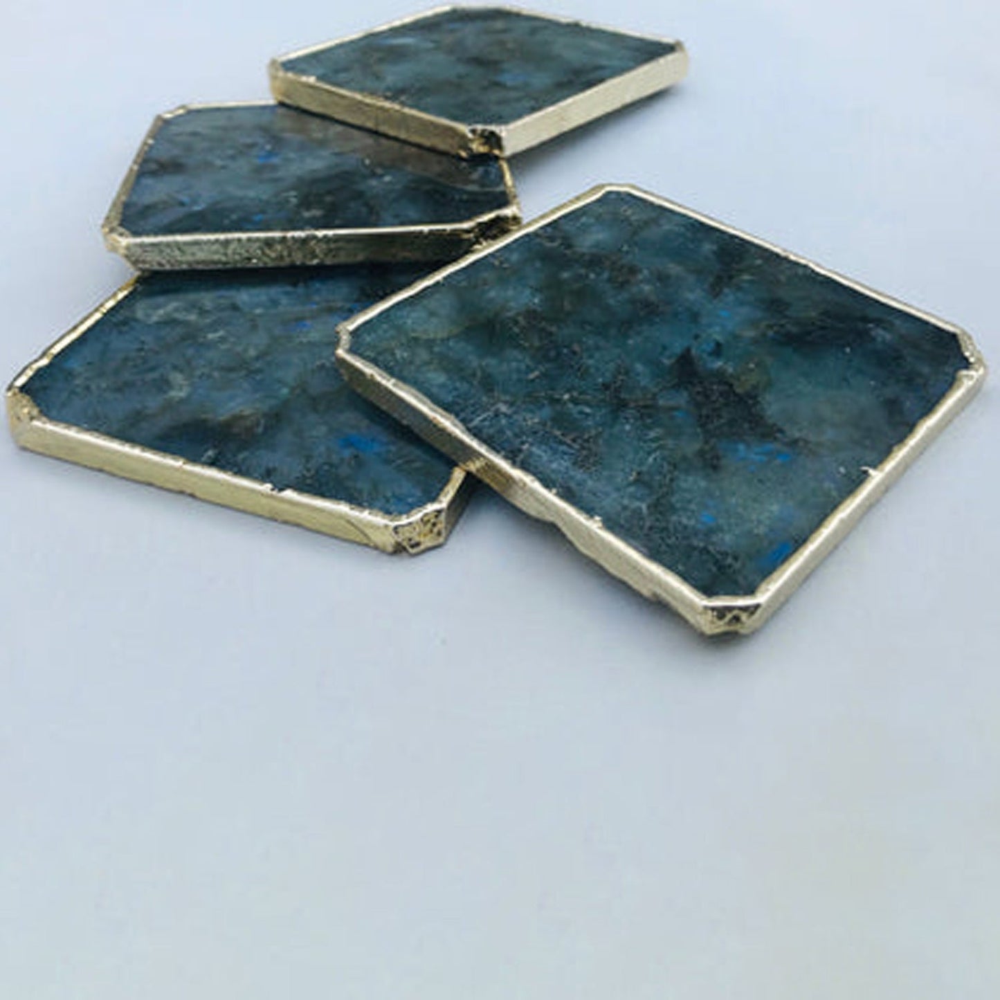 Labradorite/Gemstone/Semi-precious stone/Agate - Set of 4 Large