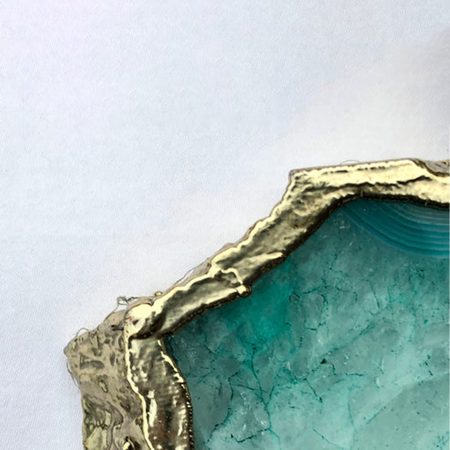 Large Aqua Agate Cheeseplatter/Tray/Personalised Momentos/Sign Boards