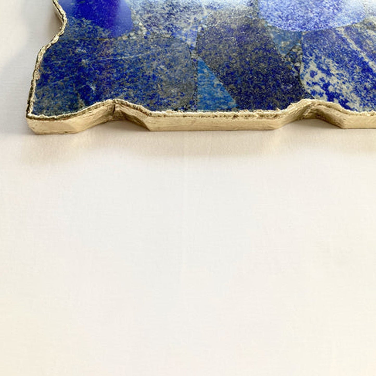 Large Lapis Lazuli Cheese Platter/Tray/Personalised Momentos/Sign
