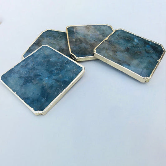 Labradorite/Gemstone/Semi-precious stone/Agate - Set of 4 Large