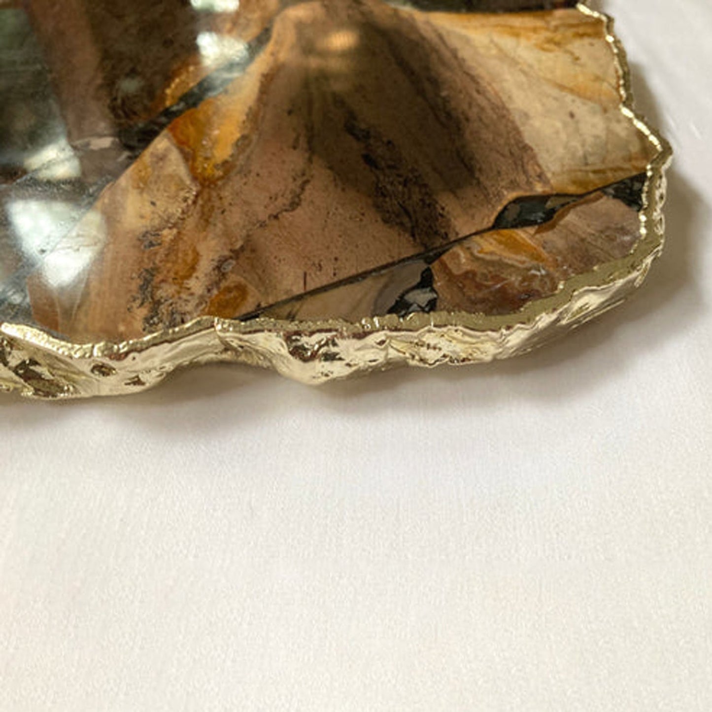 Large Brown Agate Cheese Platter/Tray/Personalised Momentos/Sign