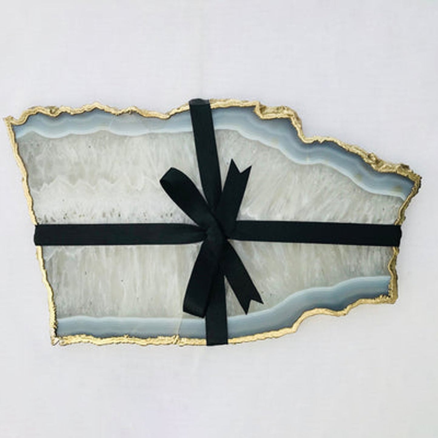 Large Grey Agate Cheese Platter/Tray/Personalised Momentos/Sign Boards