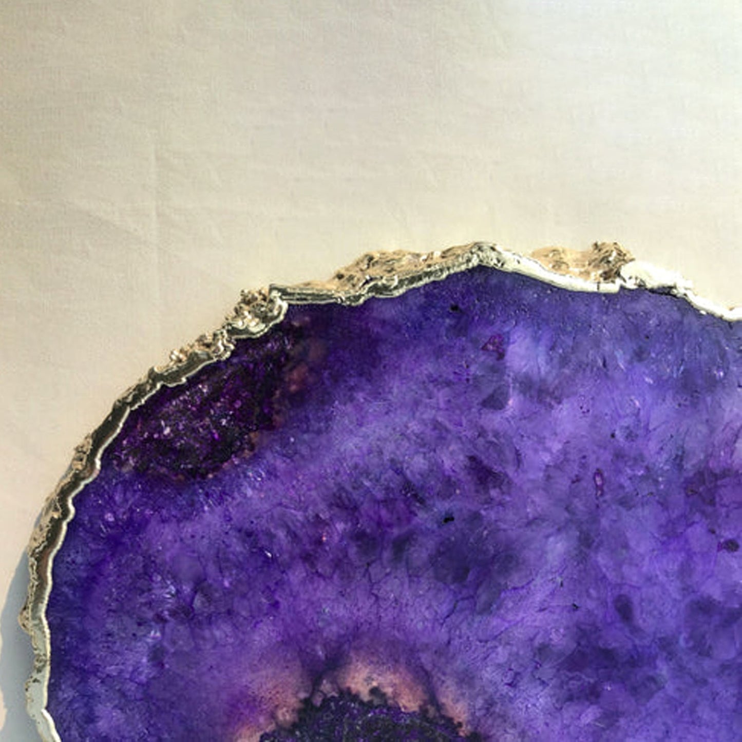 Large Purple Blue Galaxy Agate Cheese Platter/Tray/Personalised