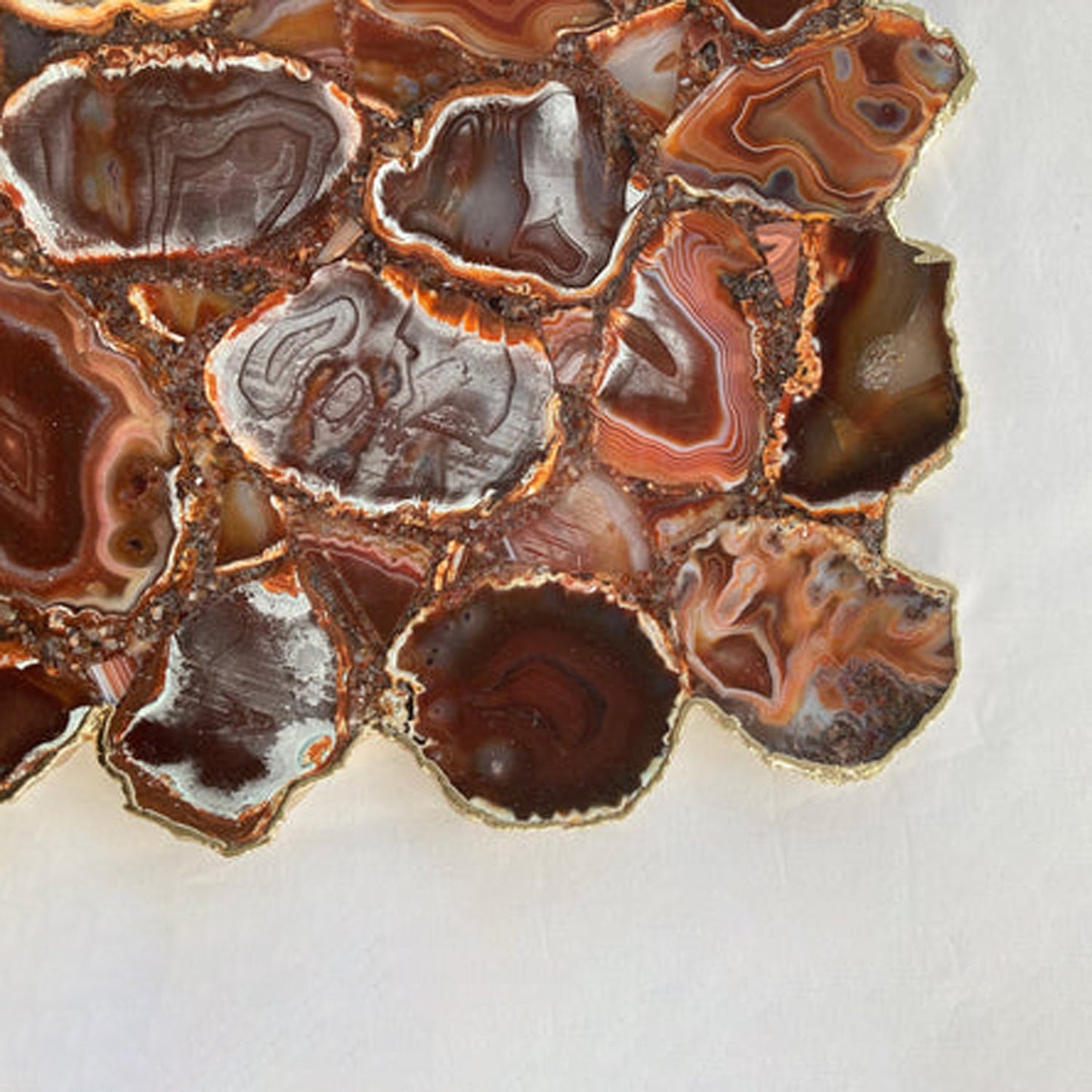 Large Red Agate Cheese Platter/Tray/Personalised Momentos/Sign Boards