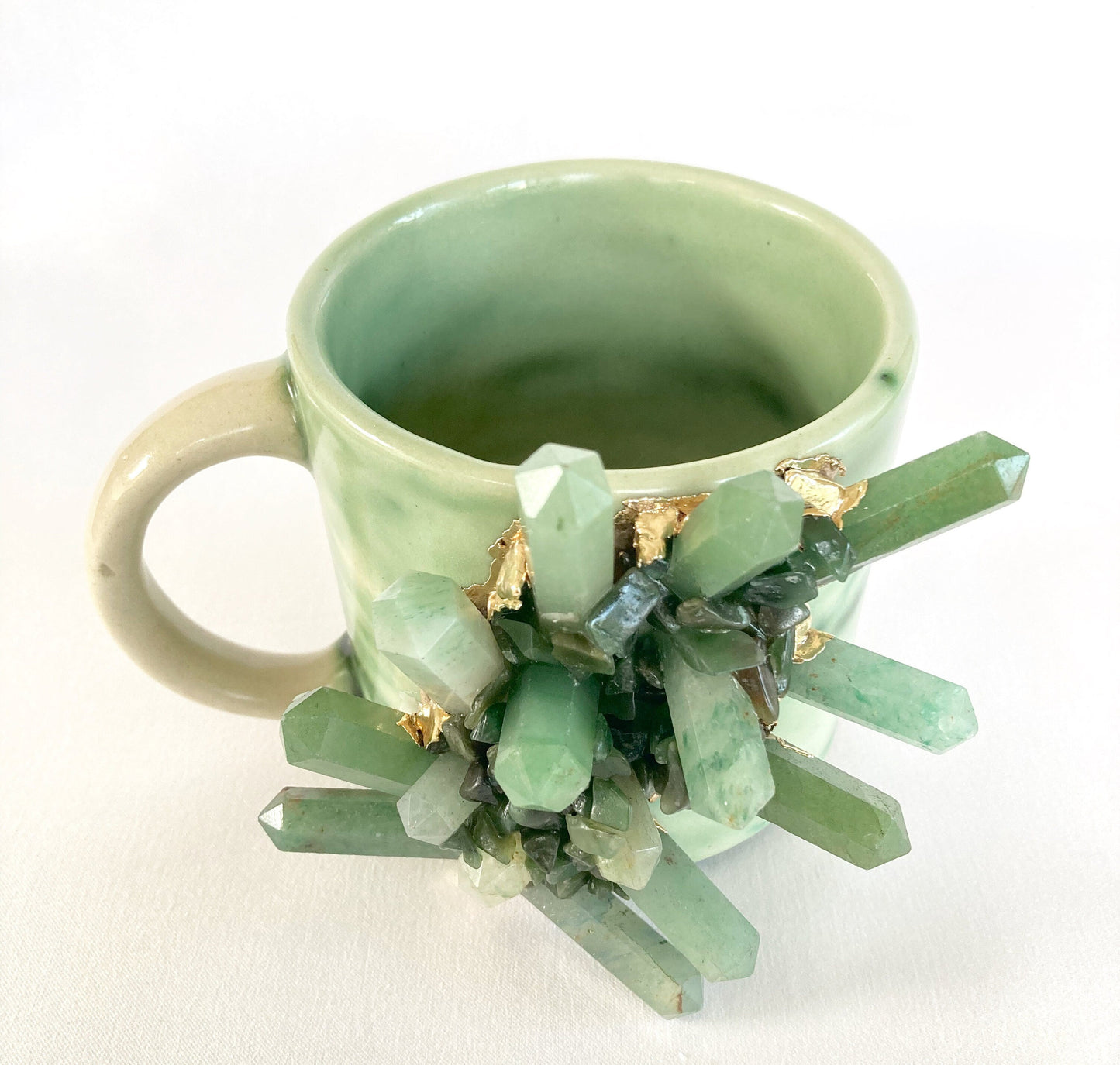 Marble Effect - Set of 2 Ceramic Mugs