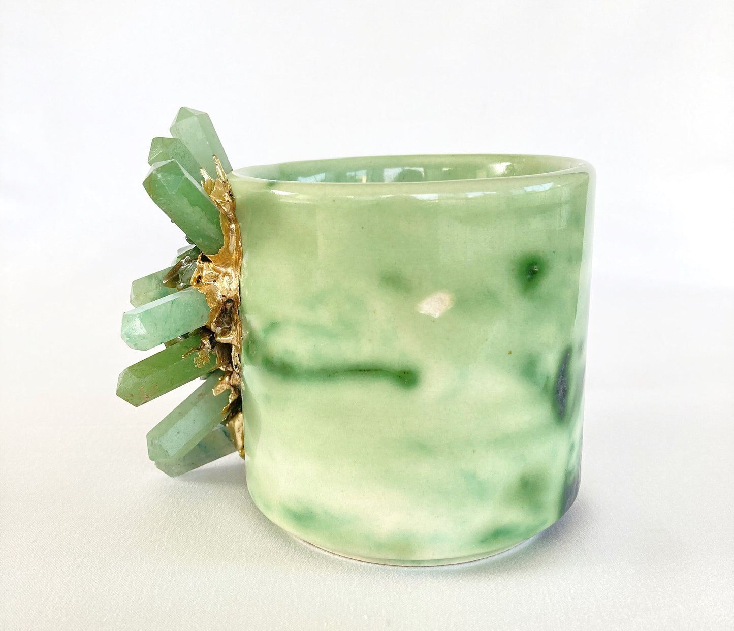 Marble Effect - Set of 2 Ceramic Mugs